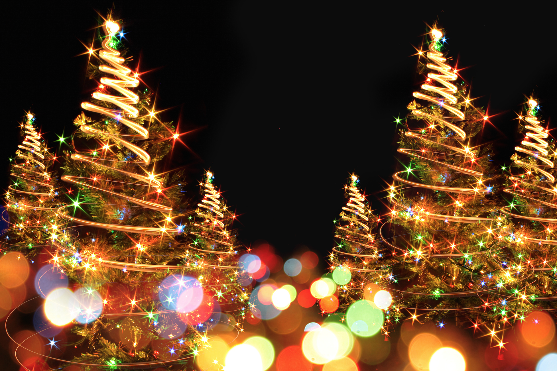 Illuminating Tradition The Significance Of Christmas Tree Images With Lights Classic